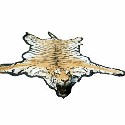 Bengal Tiger Rug Mount - BTMR1 - Image 4