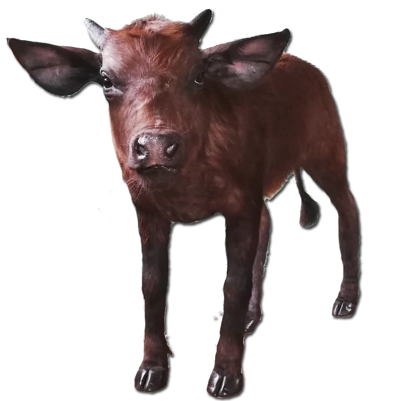 Full Mount Buffalo Calf - FMBC 100