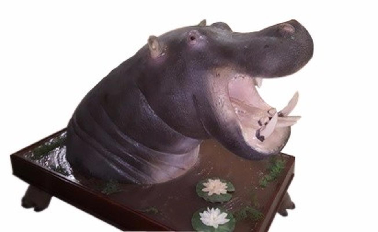Hippo Shoulder Mount With Feet HS1 - Image 3