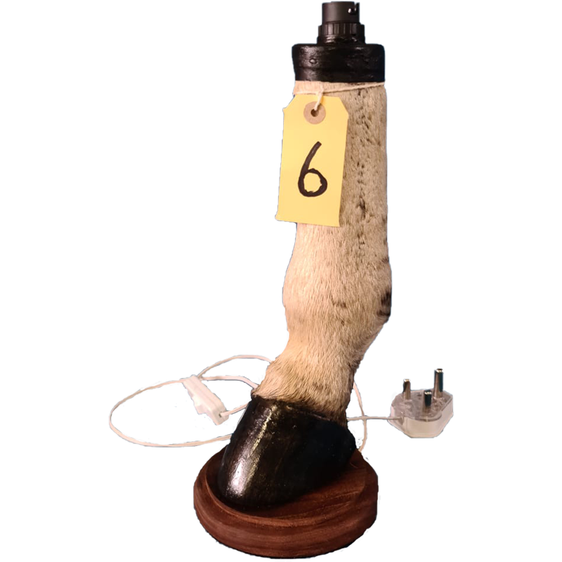 Zebra Foot Lamp Stand - ZFLS106